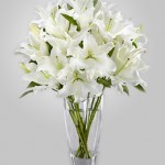 WD-830 - Casa Blanca Lillies in Vase WD-830 - Casa Blanca Lillies in Vase