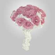 PF-340 Lavander Rose Wedding Bouquet