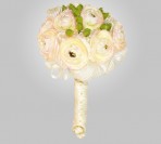 SF-640 White Ranunculu Wedding Bouquet