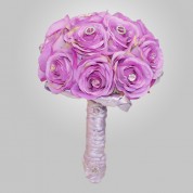 SF-560 Lavander Rose Wedding Bouquet