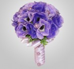 SF-600 Lavander Anemone Wedding Bouquet